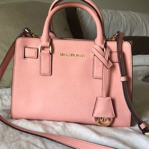 Michael Kors Dillion Saffiano Easte West Satchel